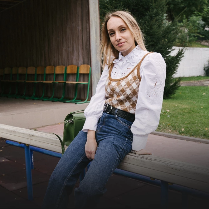 Ірина Мокрій, 28 років, учителька географії