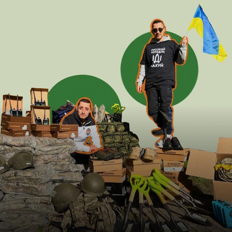 «Каждий день борьба, це чєловєчєська судьба»: як Аміл і Раміл з «Курган & Agregat» стали волонтерами