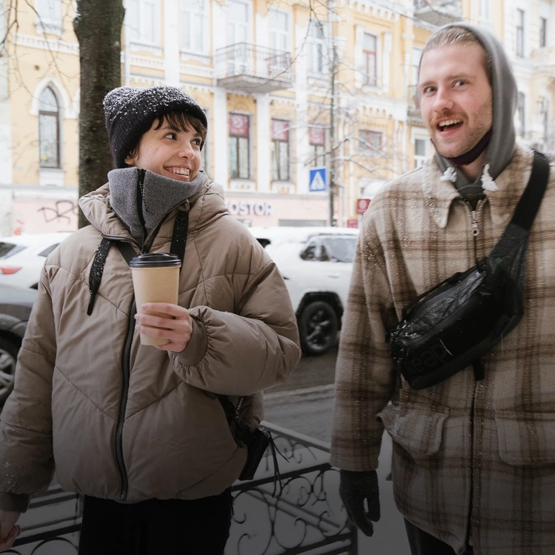 Локдаун у місті: стритстайл перших сніжних днів року