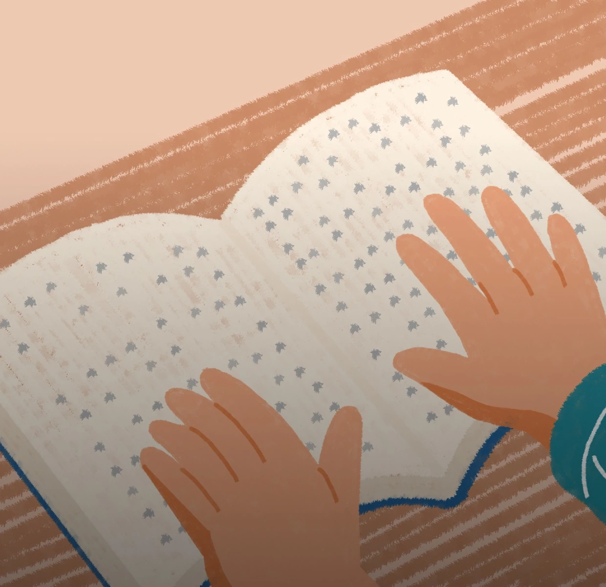 Книжки Брайлем – рідкість у книгарнях. Чому? З'ясовує наш стажер, який їх читає