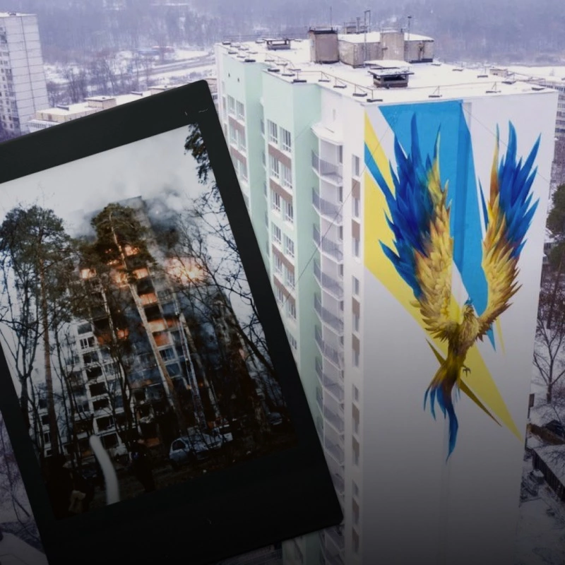 More than 640 buildings in Kyiv were damaged by Russian rockets. What happened to them after a year?