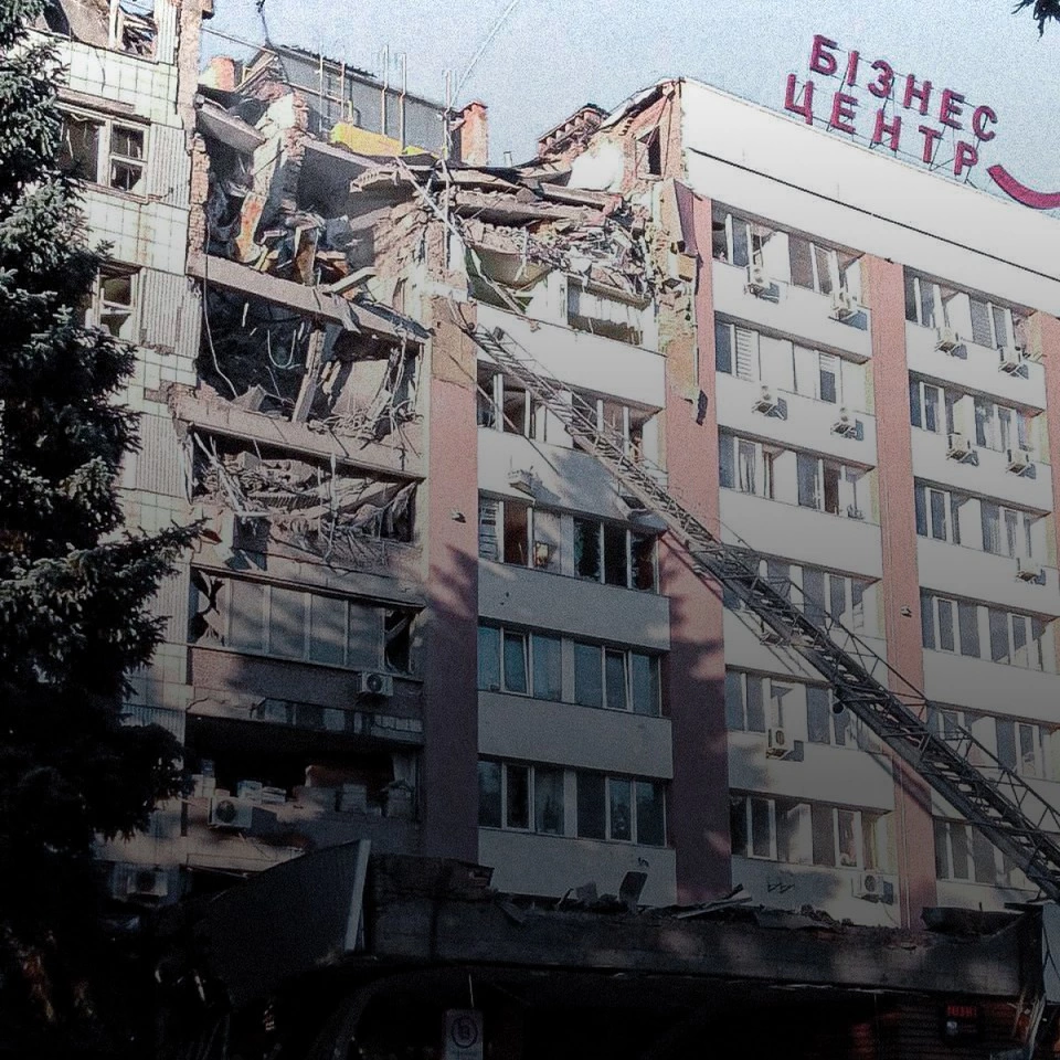 Як Росія б’є по цивільних об’єктах: історія БЦ «Миколаїв», який встояв після ракетного удару РФ