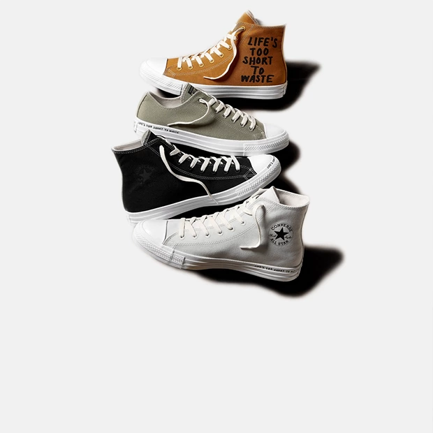 Кеди Converse з перероблених пластикових пляшок
