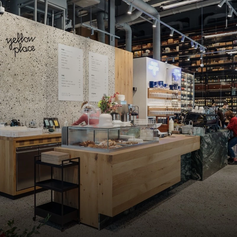 Хліб, кава і вино у гастрохабі Garage від власників goodwine у промзоні на Подолі