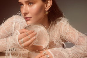 Троянди в білому золоті з мерехтливими діамантами: SOVA представила святкову колекцію прикрас ROSÉ