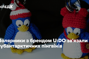 Полярники з брендом U:DO зв'язали субантарктичних пінгвінів. Частину прибутку передадуть військовим